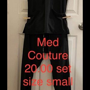 Med Couture Black Outfit - Small